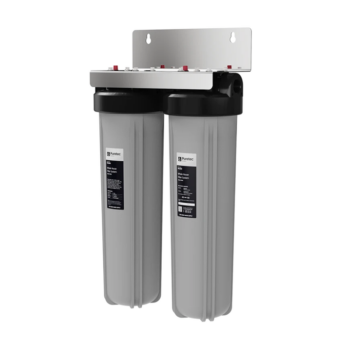 Puretec WU20 20" x 4.5" Whole House Dual Water Filter Systems (30LPM)