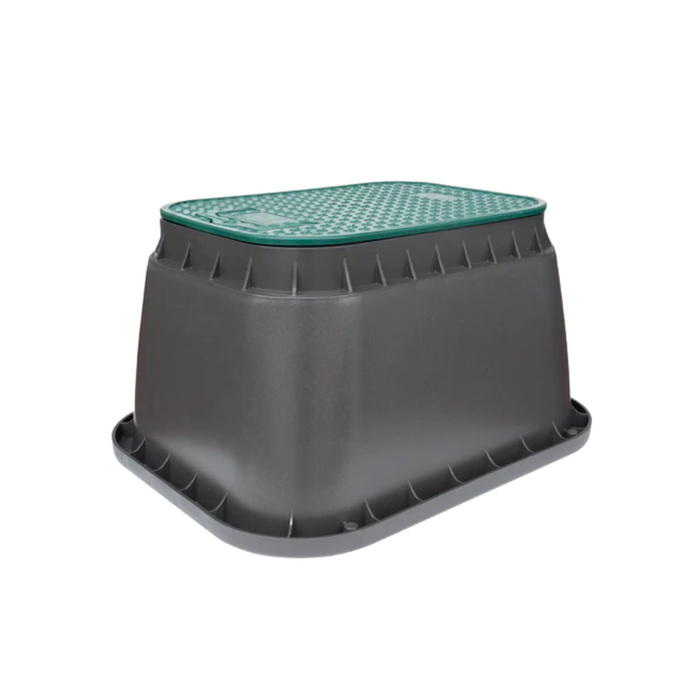 Rain PZRM 111 10" EzOpen Medium Rectangular Valve Box with Lifting Handle (320mm Wide x 400mm Long x 215mm Deep)