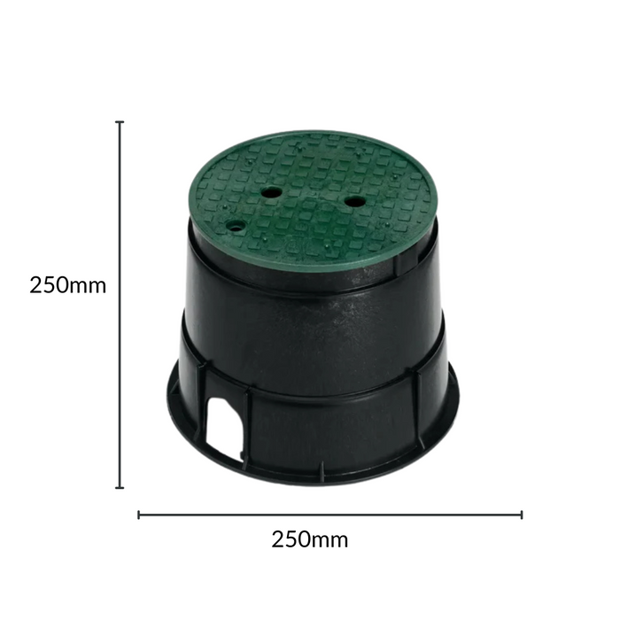 Rain Bird PVB10RND 10" Round Valve Box (250mm Diameter x 250mm Deep)