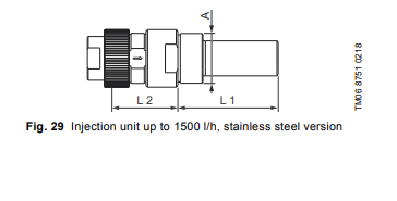 Grundfos Very High-Flow Injection Unit for Chemical Dosing Systems (Up to 1500LPH)