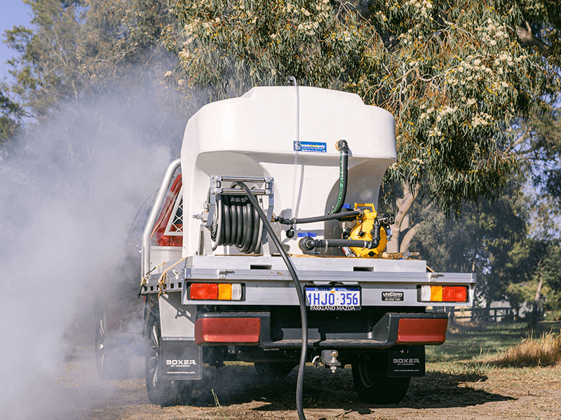 600 Litre FireGuard Compact Firefighting Skid Mounted Unit with Davey 5155HV 5.5hp Pump & Free Perth Delivery <800km (500LPM/600kPa)