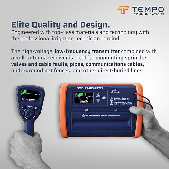 Tempo 521E Enhanced Digital Wire & Valve Locator Kit