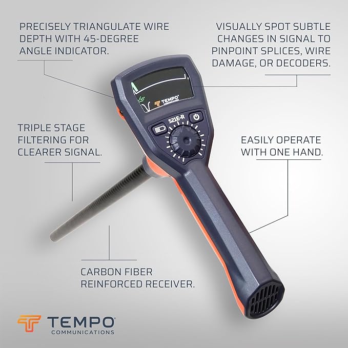 Tempo 521E Enhanced Digital Wire & Valve Locator Kit