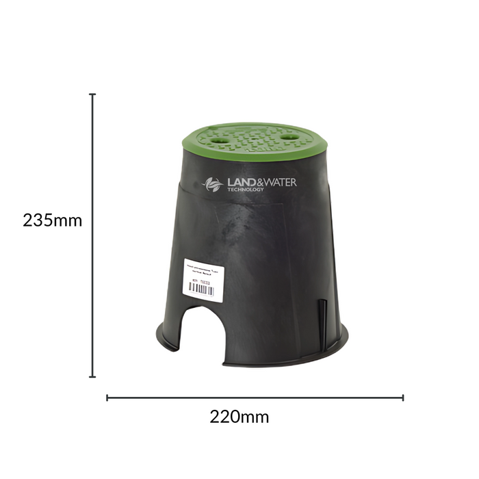 Toro EU-TUCS Residential Universal Small Round Valve Box (150mm Diameter x 225mm Deep)