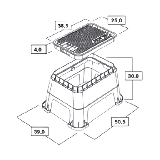 Toro Rectangular Valve Box Toro Universal Valve Boxes Australia | Shop Online