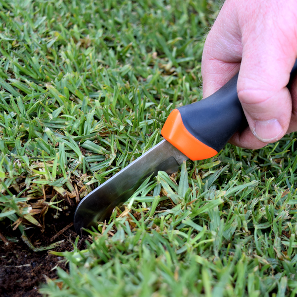 Dawn KwikCut™ TK300 “The Claw” Turf Knife with Fixed Hook Serrated Blade