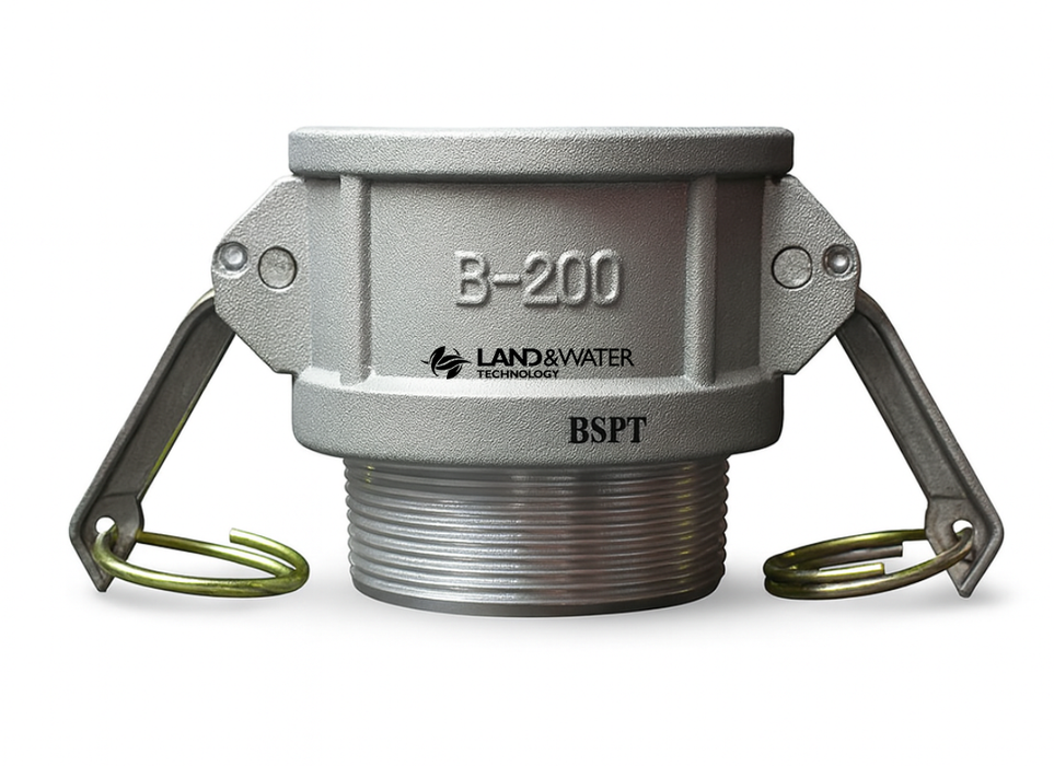 Type B Heavy-Duty Aluminium Camlocks (Female Camlock × Male BSP Thread)