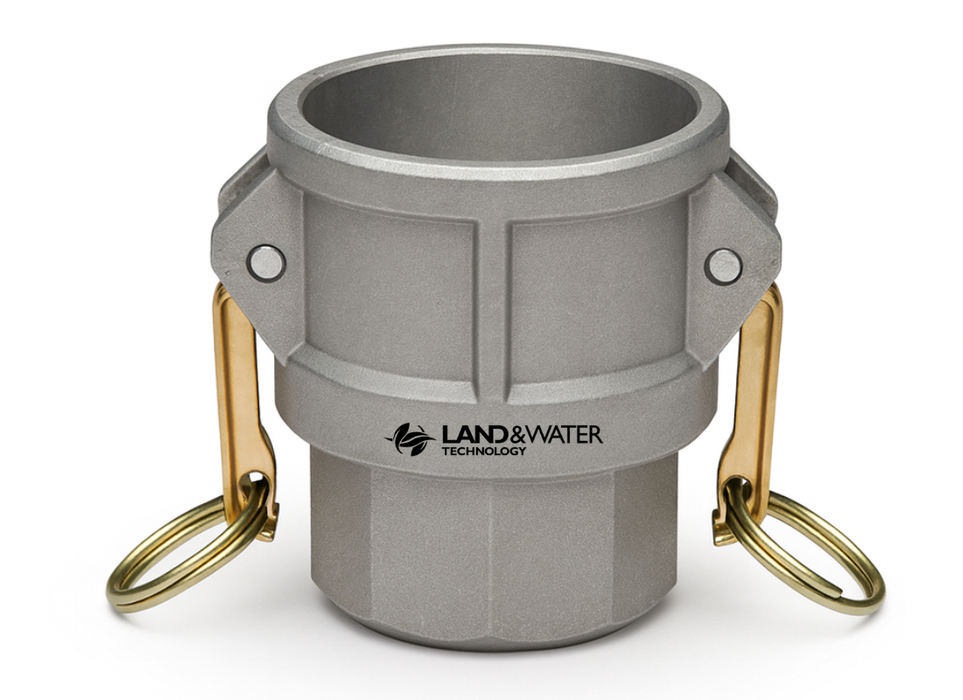 Type D Aluminium Camlocks (Female Camlock × Female BSP Thread)