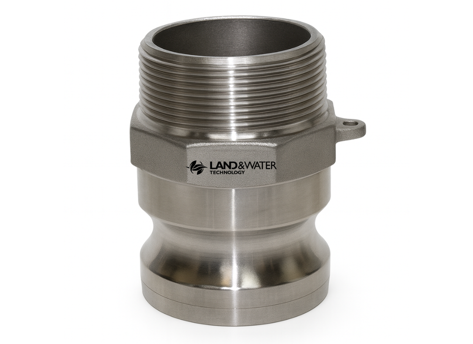 Type F Aluminium Camlocks (Male Camlock Adapter × Male BSP Thread)