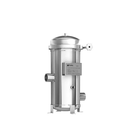 Puretec UFC714C 50mm Industrial 304 Stainless Steel Multi Cartridge Filter Housing