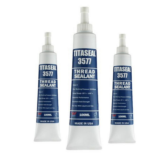 Titaseal 3577 Medium Strength Anaerobic Thread Sealant Paste 100ml