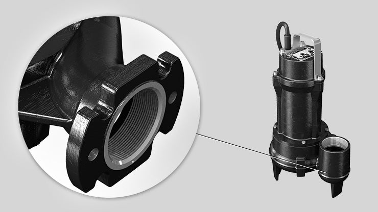 Zenit DGE 200 Series 1.50kW 240v Horrizontol Outlet Vortex Drainage Pump (Max 600LPM/160kPa)