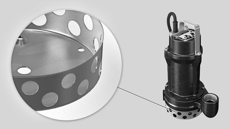 Zenit DGE 200 Series 1.50kW 240v Horrizontol Outlet Vortex Drainage Pump (Max 600LPM/160kPa)