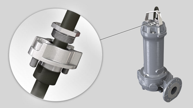 Zenit DDG300 Cast Iron 2 Pole Industrial Vortex Drainage Pump (Max 810LPM/90kPa)