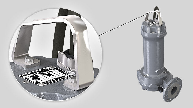 Zenit DDG300 Cast Iron 2 Pole Industrial Vortex Drainage Pump (Max 810LPM/90kPa)