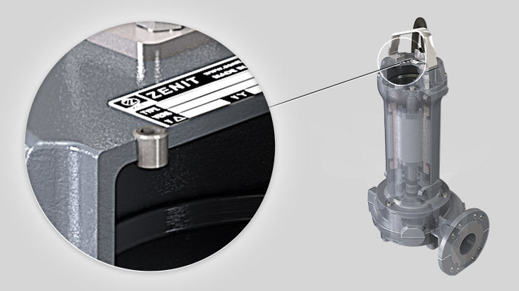 Zenit DDG300 Cast Iron 2 Pole Industrial Vortex Drainage Pump (Max 810LPM/90kPa)