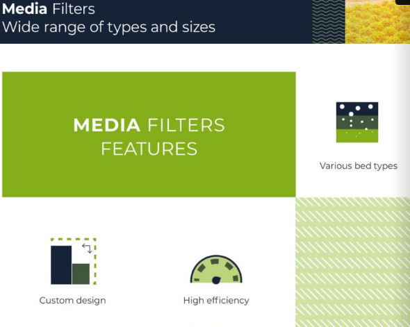 Amiad Fully Automatic 6 Tank Manifold Fully Automatic Self Cleaning Gravel Media Filter System with Media