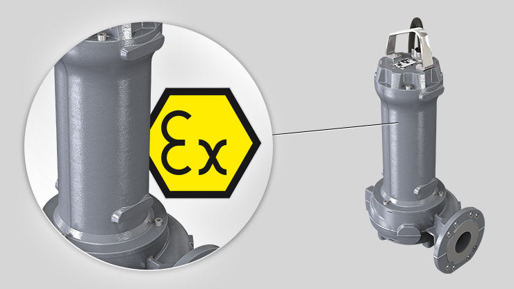 Zenit DDG300 Cast Iron 2 Pole Industrial Vortex Drainage Pump (Max 810LPM/90kPa)