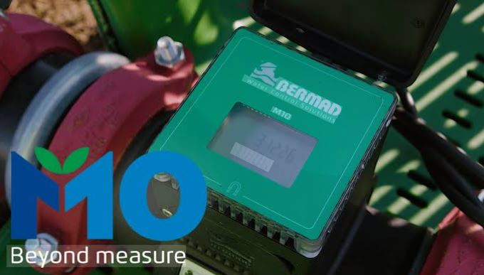 Bermad M10 Series Electromagnetic Battery-Powered Compact Water Meter with Bluetooth & Modbus