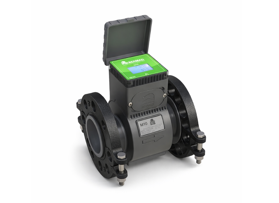 Bermad M10 Series Electromagnetic Battery-Powered Compact Water Meter with Bluetooth & Modbus