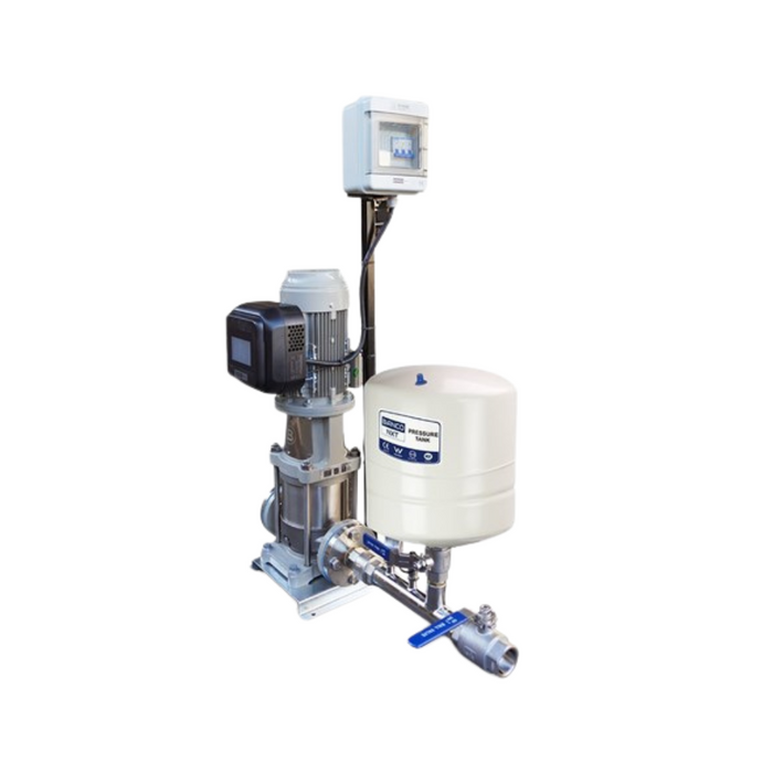 Bianco Summit VMS20 Series 304ss Vertical Multistage Variable Speed Packaged Pump Station with NXT VFD Drive (Max 470LPM)