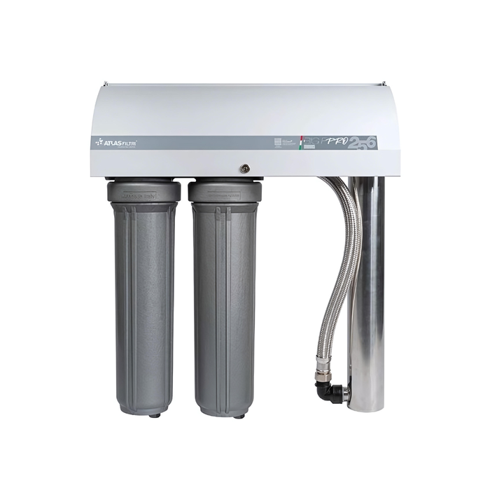 Atlas Filtri Big F Pro 267 High Flow 20" x 4.5" SANIC Dual Stage UV Rainwater Filtration System with 67W Lamp (95LPM)
