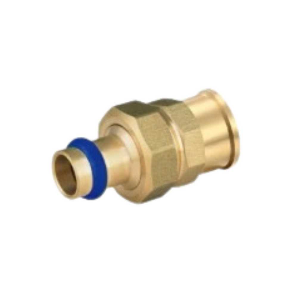 Metpress WaterMarked Series Brass Female Barrel Union Box of 10 | Shop ...