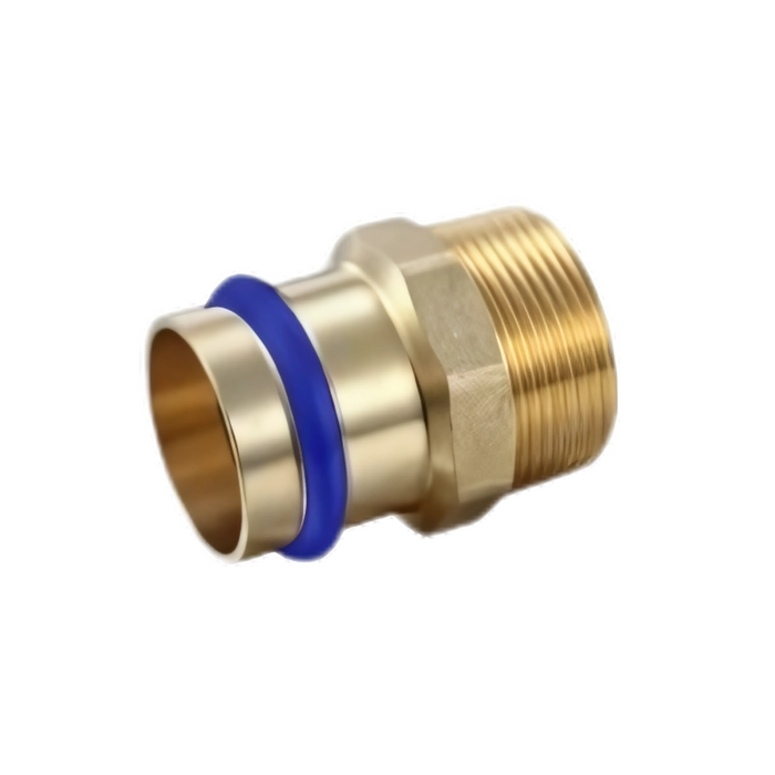 Metpress WaterMarked Series Brass Male Coupling Box of 10