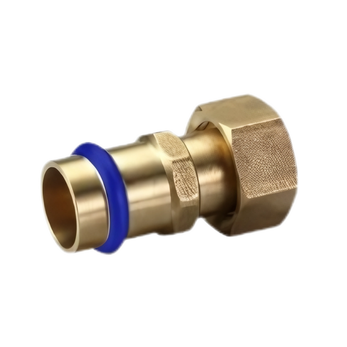 Metpress WaterMarked Series Brass Swivel Nut Coupling Adaptor Box of 10