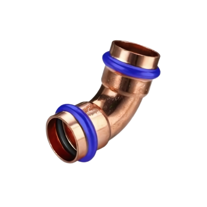 Metpress WaterMarked Series Copper Elbows 45° Female x Female Box of 10