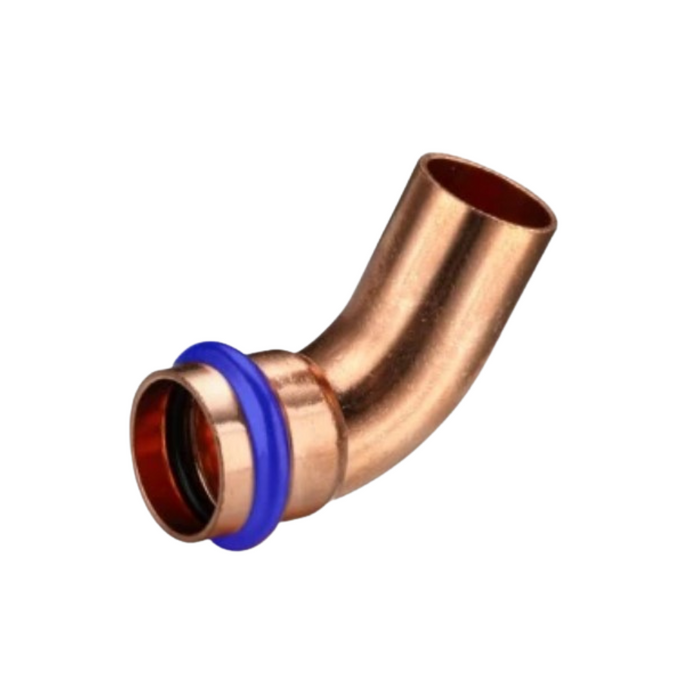 Metpress WaterMarked Series Copper Elbows 45° Male x Female Box of 10