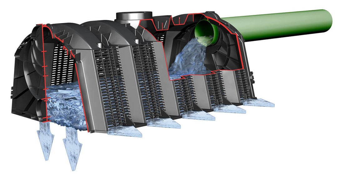 GRAF Leachate 300L XL Capacity Leach Drain Tunnel with Increased Vehicle Loading for Septic Systems Per Meter - Perth Only