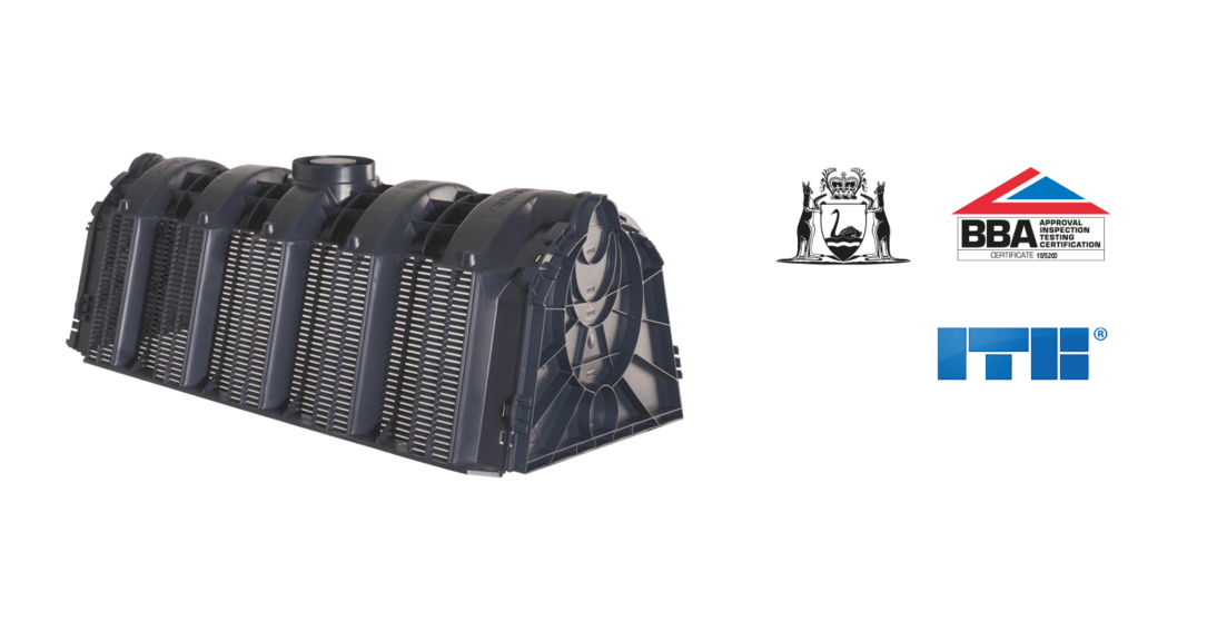 GRAF Leachate 300L XL Capacity Leach Drain Tunnel with Increased Vehicle Loading for Septic Systems Per Meter - Perth Only