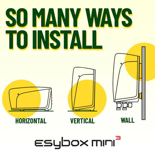 DAB Esytank 480 Litre Mains Water Boosting System with E.sybox Mini 3 0.85kW Pressure Pump Perth (Max 80LPM/500kPa)