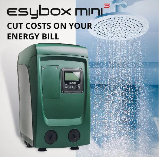 DAB Esytank 480 Litre Mains Water Boosting System with E.sybox Mini 3 0.85kW Pressure Pump Perth (Max 80LPM/500kPa)