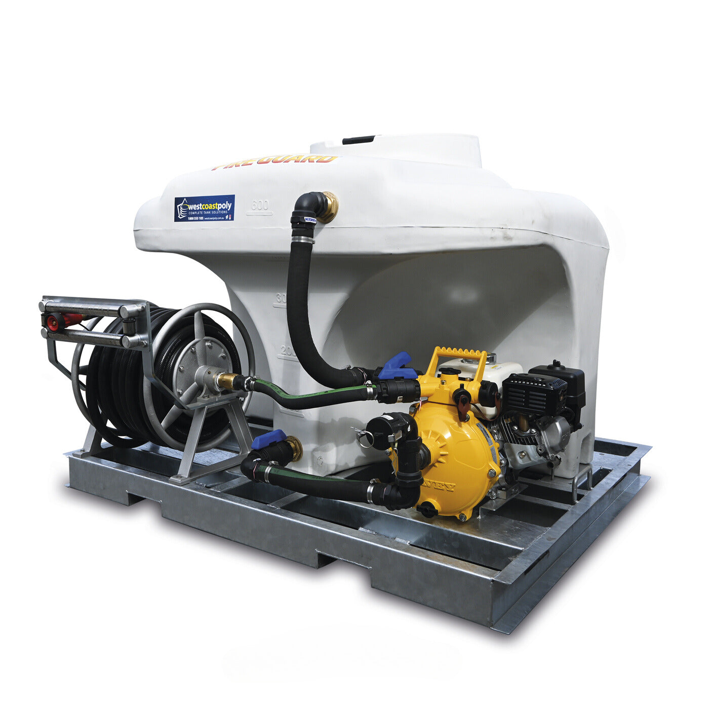 Small Firefighting Unit 600 Litre Fireguard Compact Firefighting Unit | Free Perth Delivery