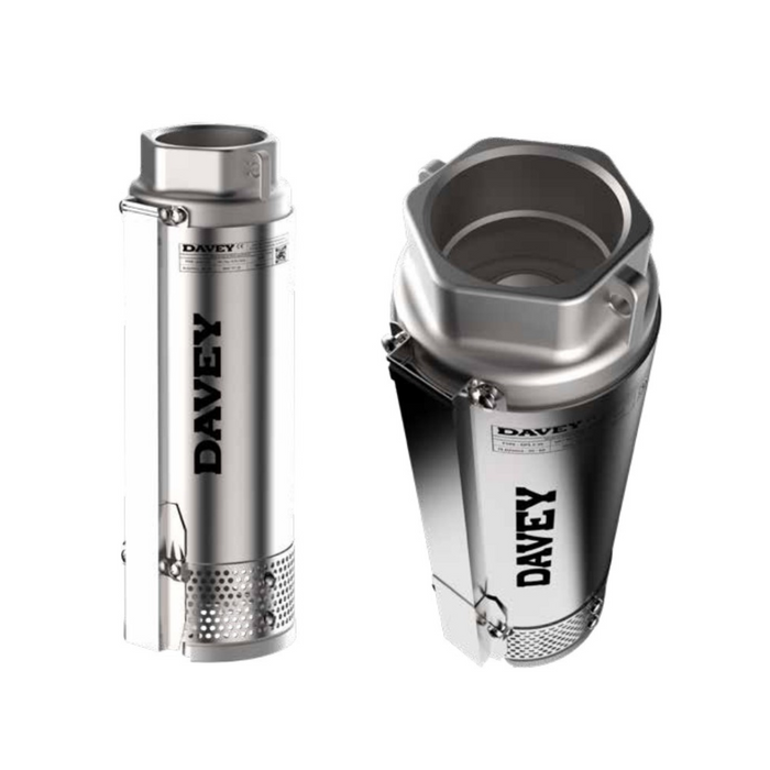 Davey KDPS4 Series 304ss 4" Submersible Bore Pumps with Improved Hard-Face Mechanical Seal (Max 100LPM)