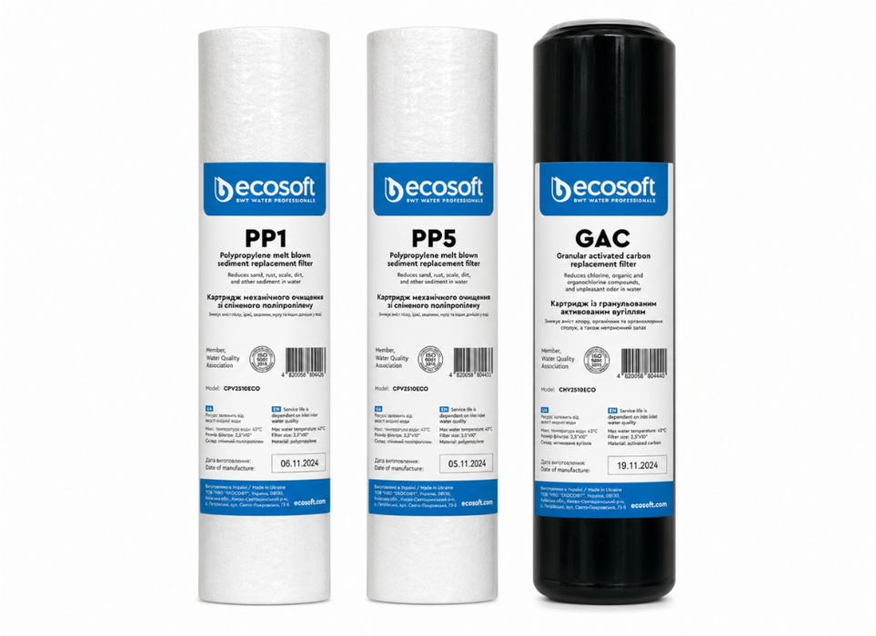 Land & Water 5-stage Reverse Osmosis RO Undersink Cartridge Replacment Kit