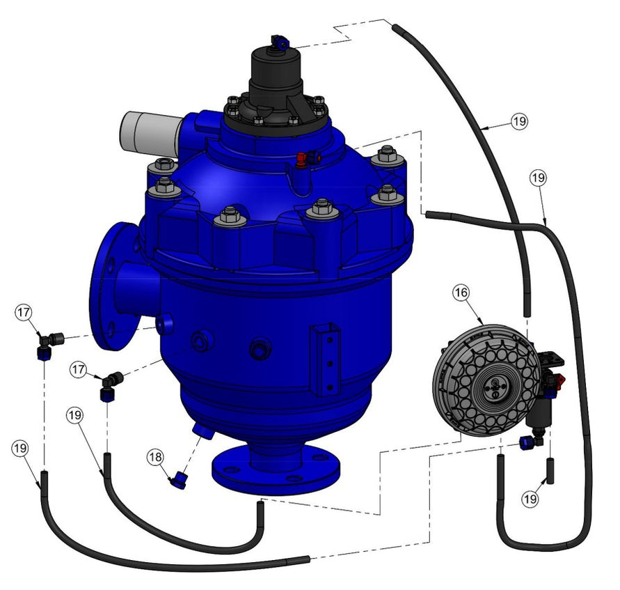 Amiad M100-750 50mm Automatic Screen Filter with ADI-P Controller ...