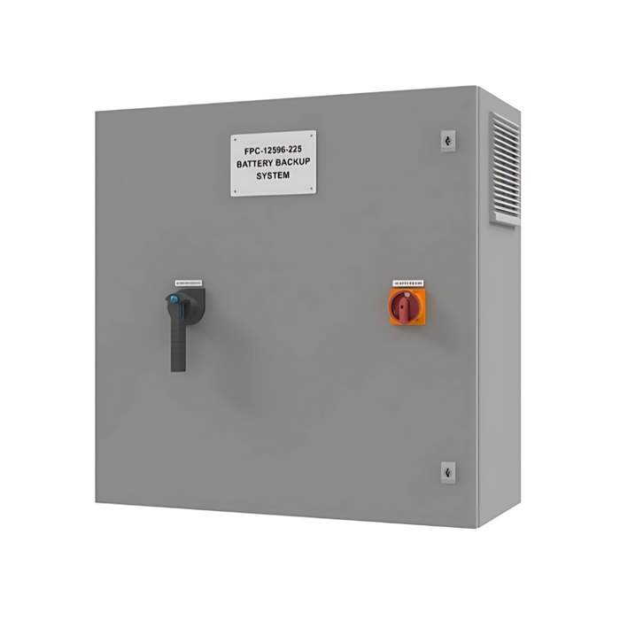 Matelec 6kVA Battery Back-Up Power System with Inverter for Pump and Control Panels with IP44 Steel Enclosure