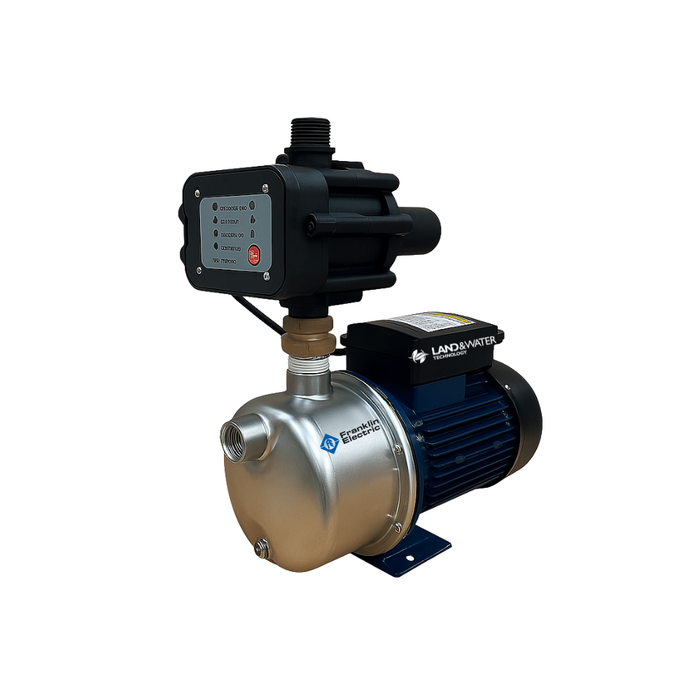 Franklin Electric AquaDuty ADJ1100 1.00kW Self Priming Presssure Jet Pump with Controller (Max 70LPM/500kPa)