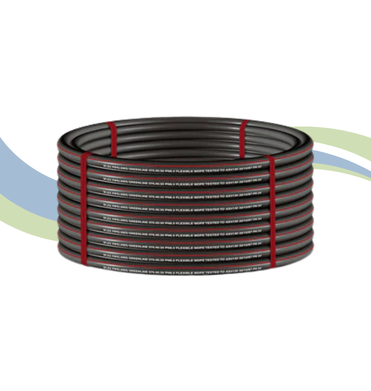 Rural Redline (Redstripe) Poly Pipe Perth