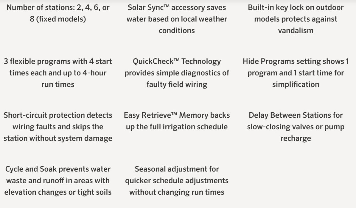 Hunter X-CORE Residential Irrigation Controllers