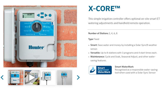 Hunter X-Core Irrigation Controllers