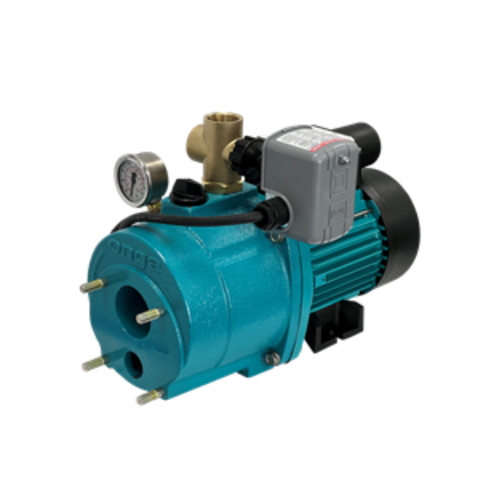 Onga JJ400 0.75kW FarmMaster Junior Irrigation Jet Pump with Pressure Switch (Max 98LPM/520KPA)