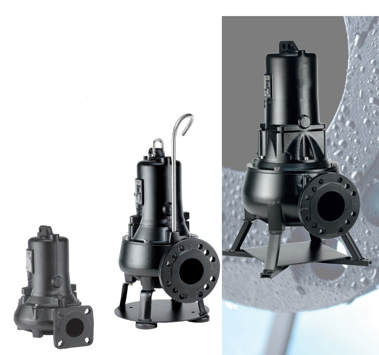 Jung Pumpen MULTIFREE Submersible Sewage Wastewater Pumps with Vortex Impeller for Fibrous Material