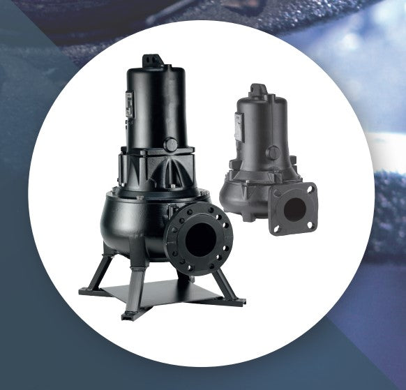 Jung Pumpen MULTIFREE Submersible Sewage Wastewater Pumps with Vortex Impeller for Fibrous Material