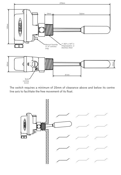Flow Level Switch Connection Flow Switches for Pumps | Shop Online