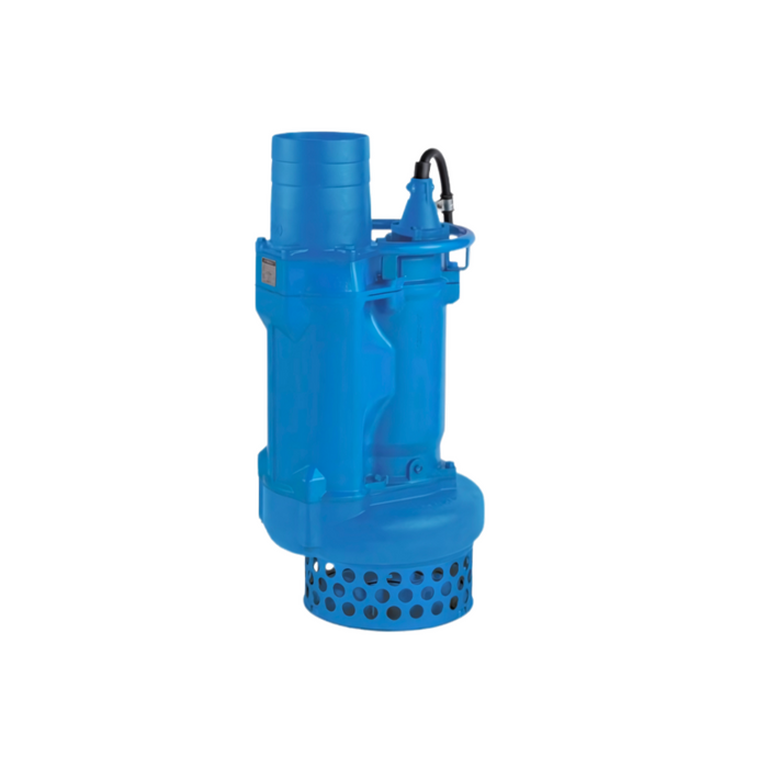 Tsurumi KRS Series Submersible Cast Iron High Volume Heavy-Duty Drainage Pump with 4 Pole Motor - Three Phase