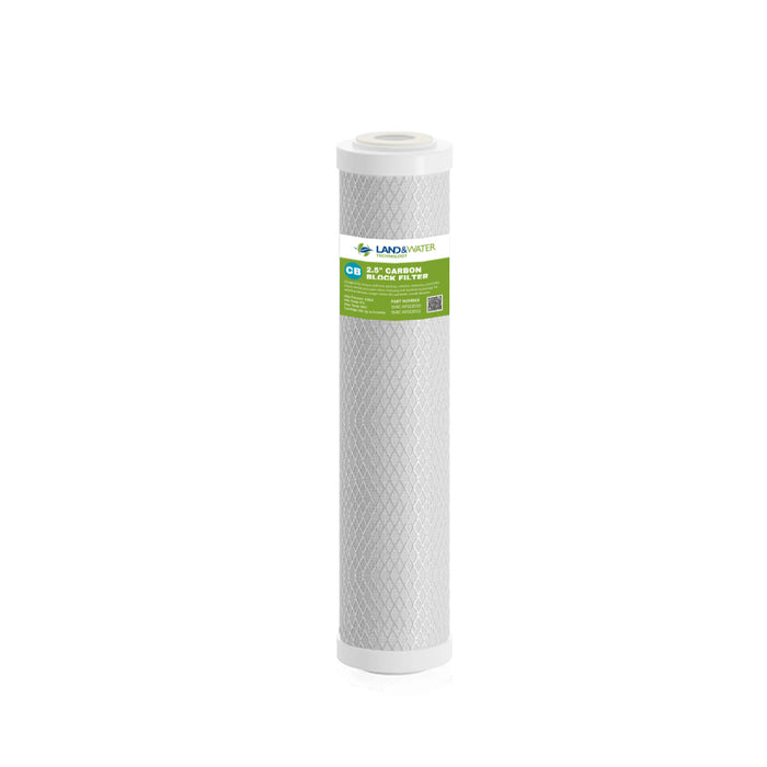 Land & Water 20" x 2.5" Carbon Block Filter Cartridge (Stage 2)